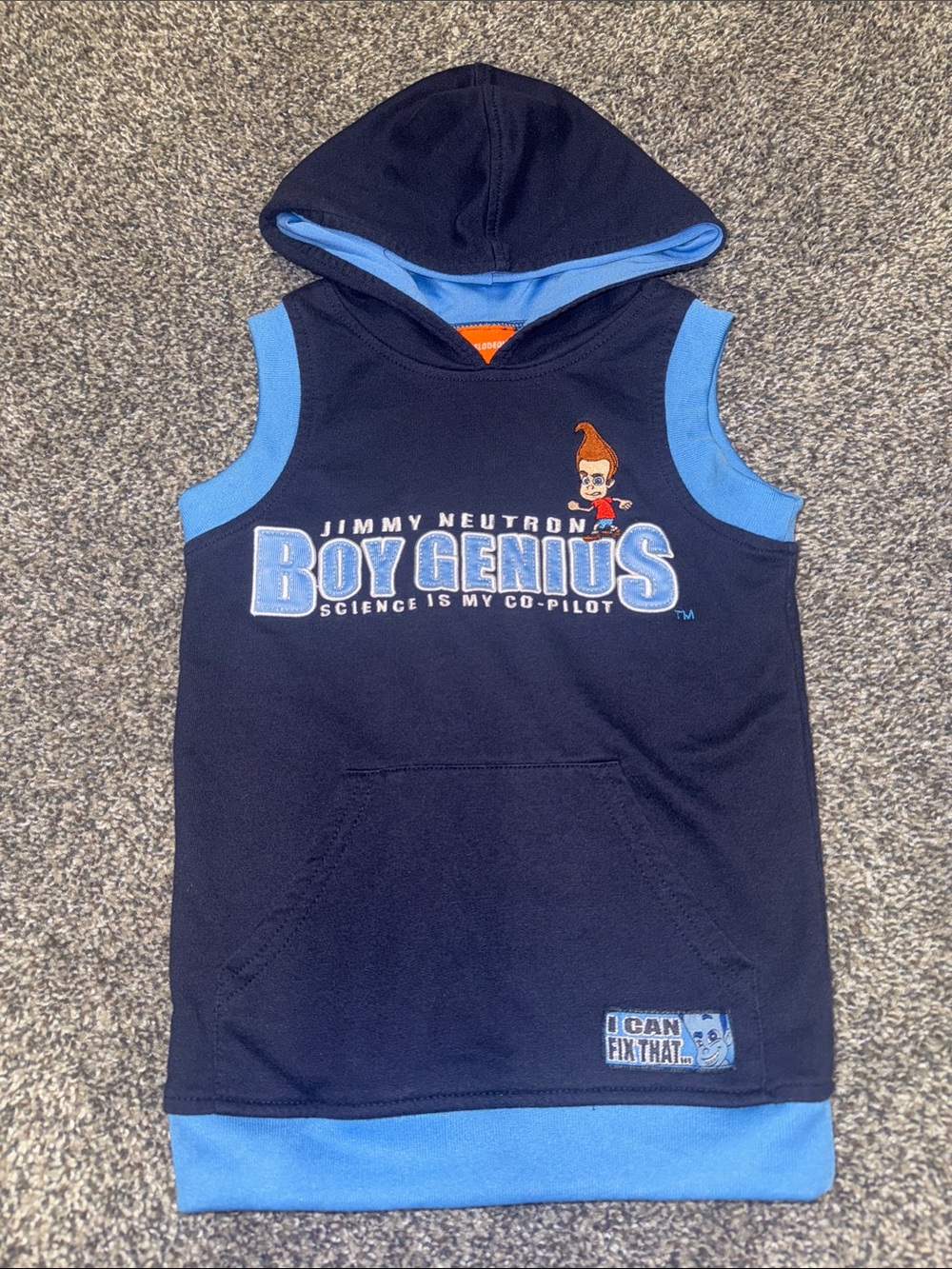 Jimmy Neutron Sweater Hooded Tank Top